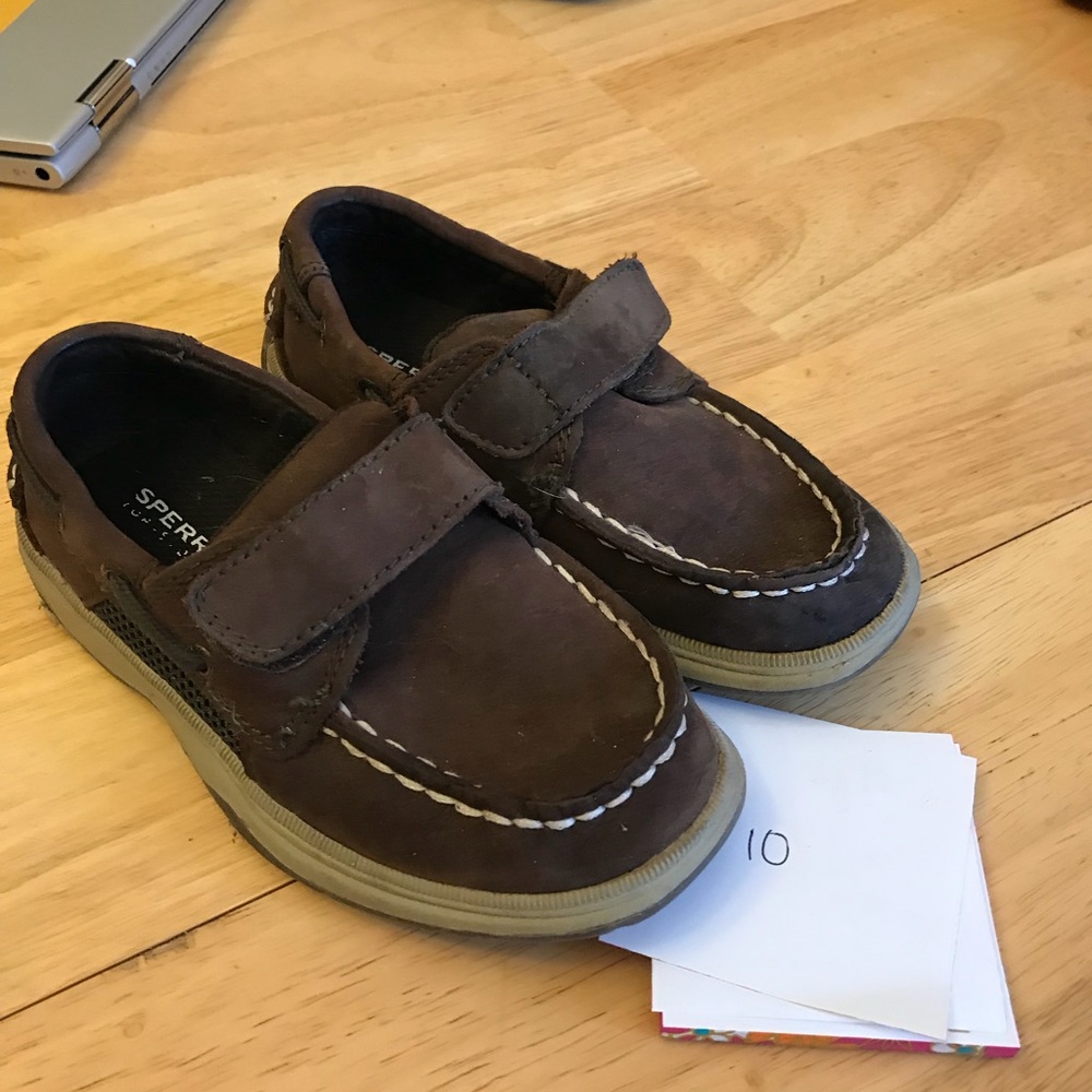 Sperry size 10 toddler/Little boy